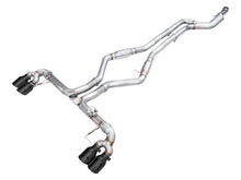 Load image into Gallery viewer, AWE Tuning 22-26 BMW M240i (G42) Track Edition Exhaust - Diamond Black Tips - 3020-43240