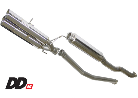 GReddy 2017+ Honda Civic SI Coupe DD-R Resonated Exhaust - 10158600