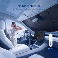 Load image into Gallery viewer, Foldable Front Windshield Sunshade for Model 3 &amp; Model Y