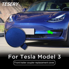 Load image into Gallery viewer, Front Bumper Tow Hole Tow Hitch Cover OEM for Tesla Model 3