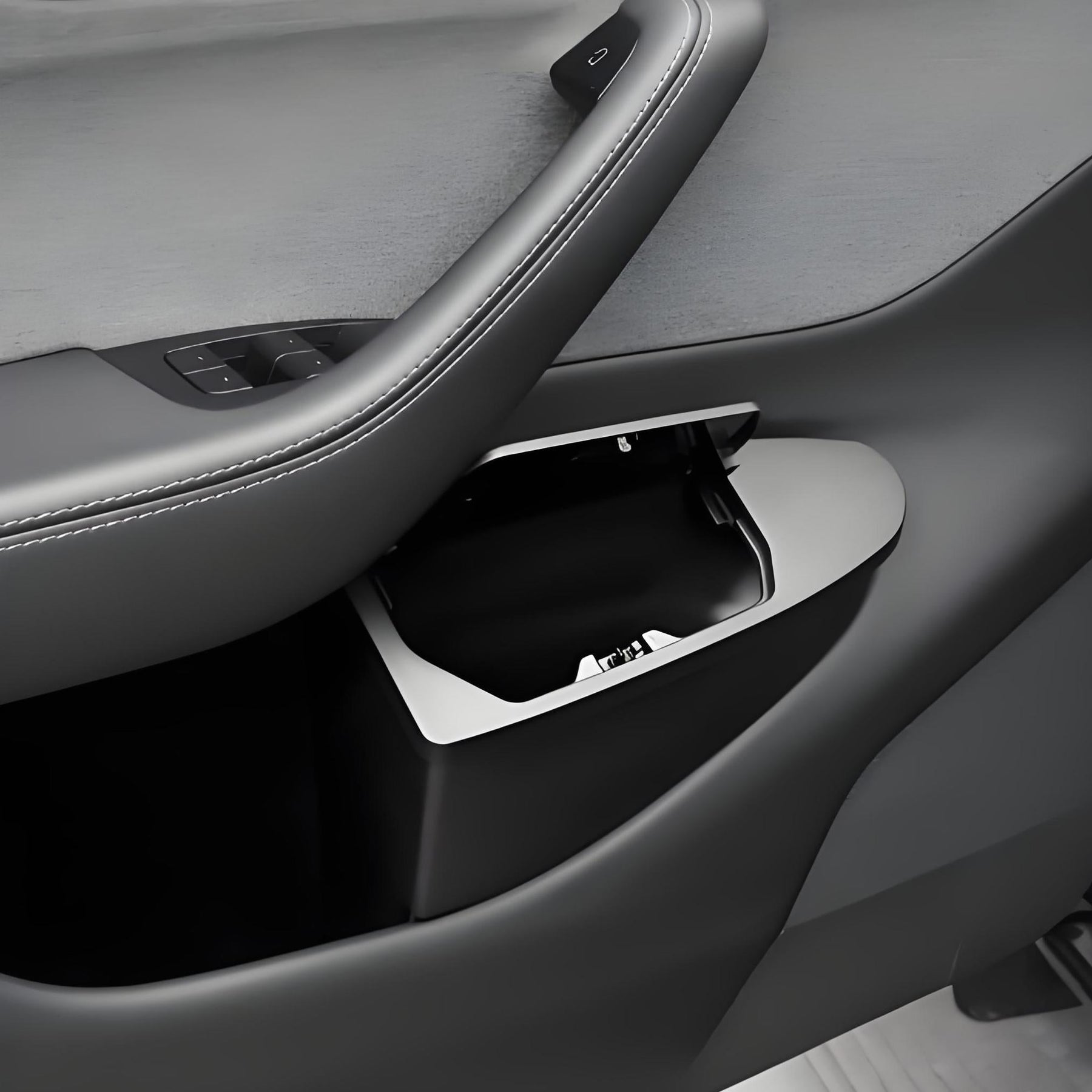 Front Door Trash Can Organizer for Model Y Juniper (2PCS)
