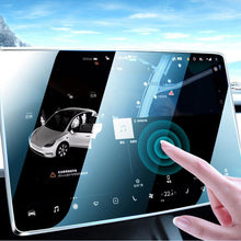 Load image into Gallery viewer, Front &amp; Rear Display Tempered Glass Screen Protector for Model Y Juniper / 3 Highland
