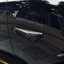 Load image into Gallery viewer, Full Side Camera Covers for Tesla Model 3 / Y - Carbon Fiber Exterior Mods