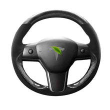 Load image into Gallery viewer, Genuine Leather Steering Wheel Cover for Tesla Model 3 / Model Y