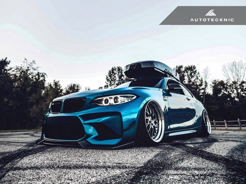 AutoTecknic Dry Carbon Canard Set - BMW F87 M2 | M2 Competition