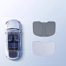 Load image into Gallery viewer, Graphene Rear Windshield Sunshade for Tesla Model 3 Highland / Model Y Juniper