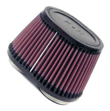Load image into Gallery viewer, K&amp;N Universal Rubber Filter Dual Flange Oval Tprd 3.75in Base O/S W x 3.438in Top O/S W x 6.75in H - RU-4710