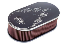 Load image into Gallery viewer, K&amp;N Small Oval Electric Design 2in h - 66-1570
