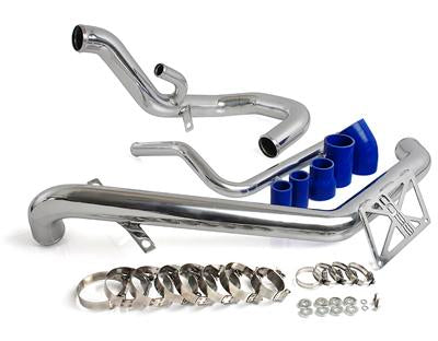 Cobb Evo X Stealth Black IC Hard Pipe Kit - 752550-BK