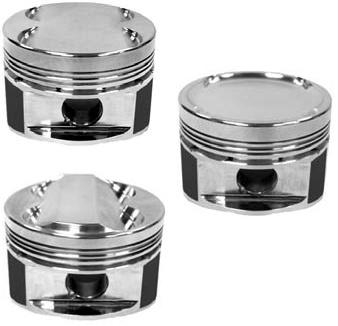 Manley 95-99 Mitsu 4G64 2/ 4G63 Head 86.5mm Bore 94mm Stroke 8.5 CR -17cc Dish Piston w/ Rings - 618015C-1