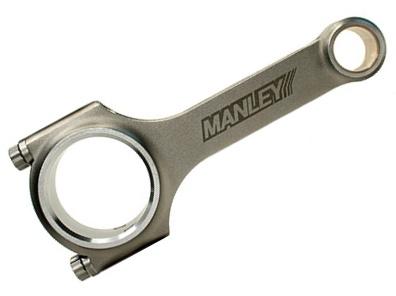 Manley 03-06 Evo 8/9 (7 Bolt 4G63T) Turbo Tuff Pro Series I Beam Connecting Rod -6mm Longer *SINGLE* - 14421-1