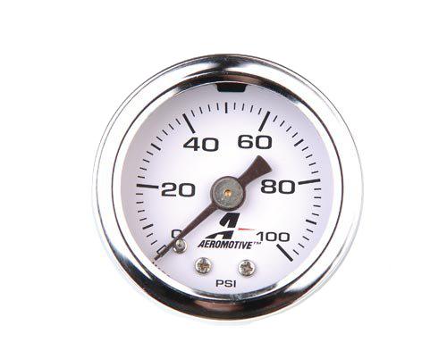 Aeromotive 0-15 PSI Fuel Pressure Gauge - 15632