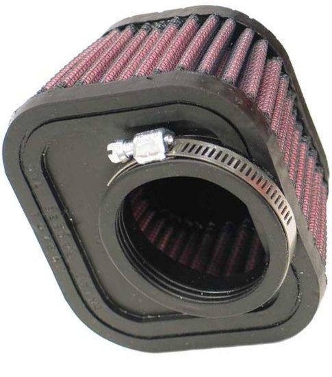 K&N Filter Universal Rubber Filter 5.375in Flange ID x 6.75in OD x 5.125in H - RU-5123