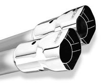 Load image into Gallery viewer, Borla Universal Polished Tip Single Round Intercooled (inlet 2in. Outlet 2 1/2in) - 20102