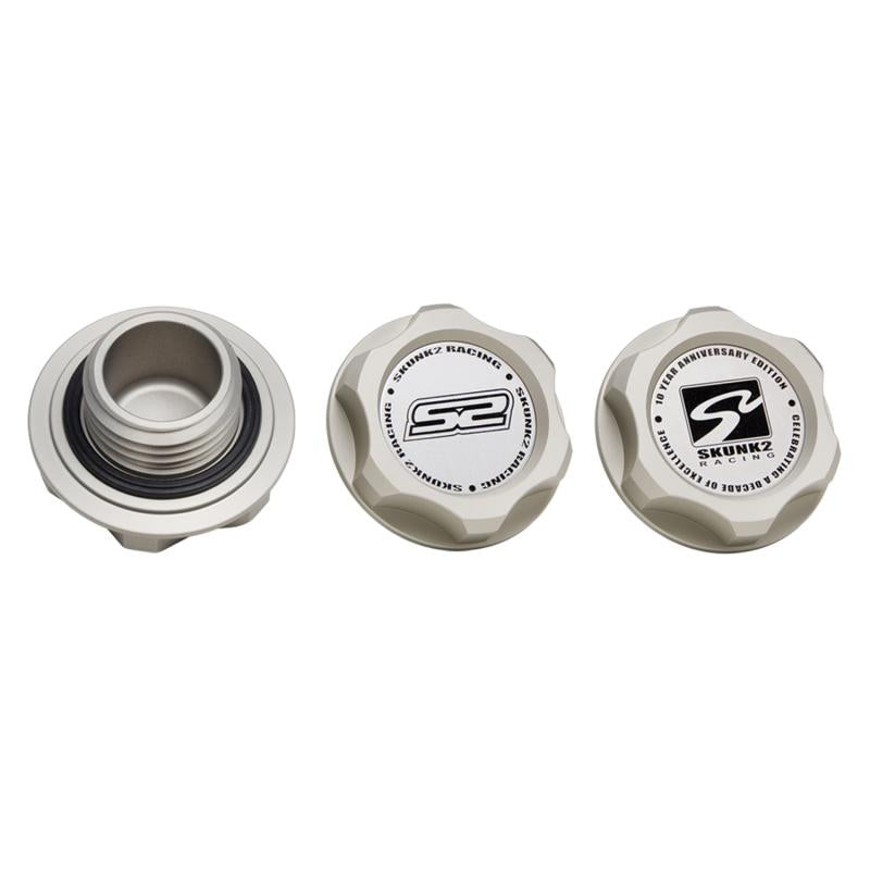 Skunk2 Honda Billet Oil Cap (M33 x 2.8) (Black Series) - 626-99-0071