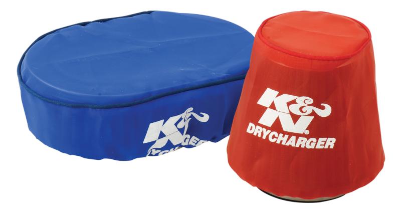 K&N Air Filter Wrap - Black - 4.313in Base ID x 4.75in Top ID x 6.75in H - 100-8521DK