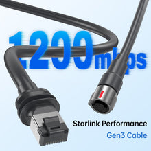 Load image into Gallery viewer, High-Performance Starlink Gen3 Replacement Cable | 1200Mbps Shielded Outdoor