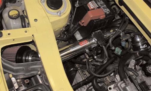 Injen 00-04 MR2 Spyder 1.8L 4 Cyl. Polished Short Ram Intake - SP2070P