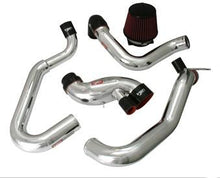 Load image into Gallery viewer, Injen 03-06 Evo 8/9/MR Cast Aluminum Intake System w/ Full Intercooler Piping Polished Short Ram Int - SP1898P