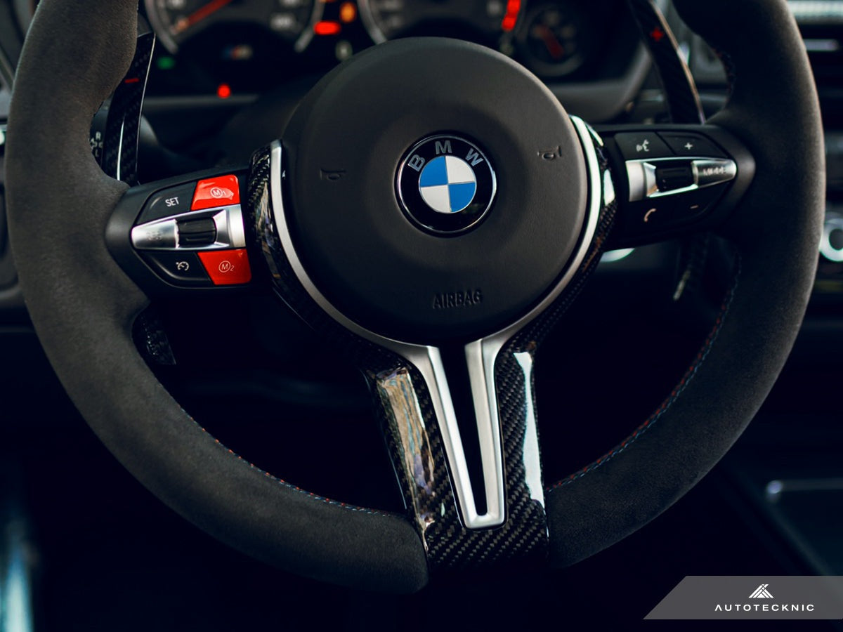AutoTecknic Bright Red M1/ M2 Button Set - BMW F10 M5 LCI