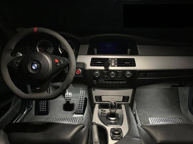 AutoTecknic Bright Red Start Stop Button - BMW E60 M5 | 5-Series