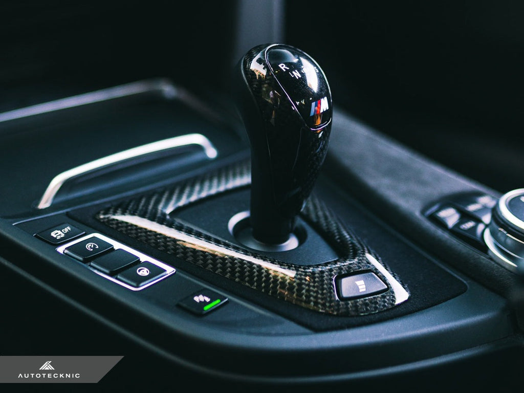 AutoTecknic Carbon Fiber Gear Selector Cover - BMW F10 M5