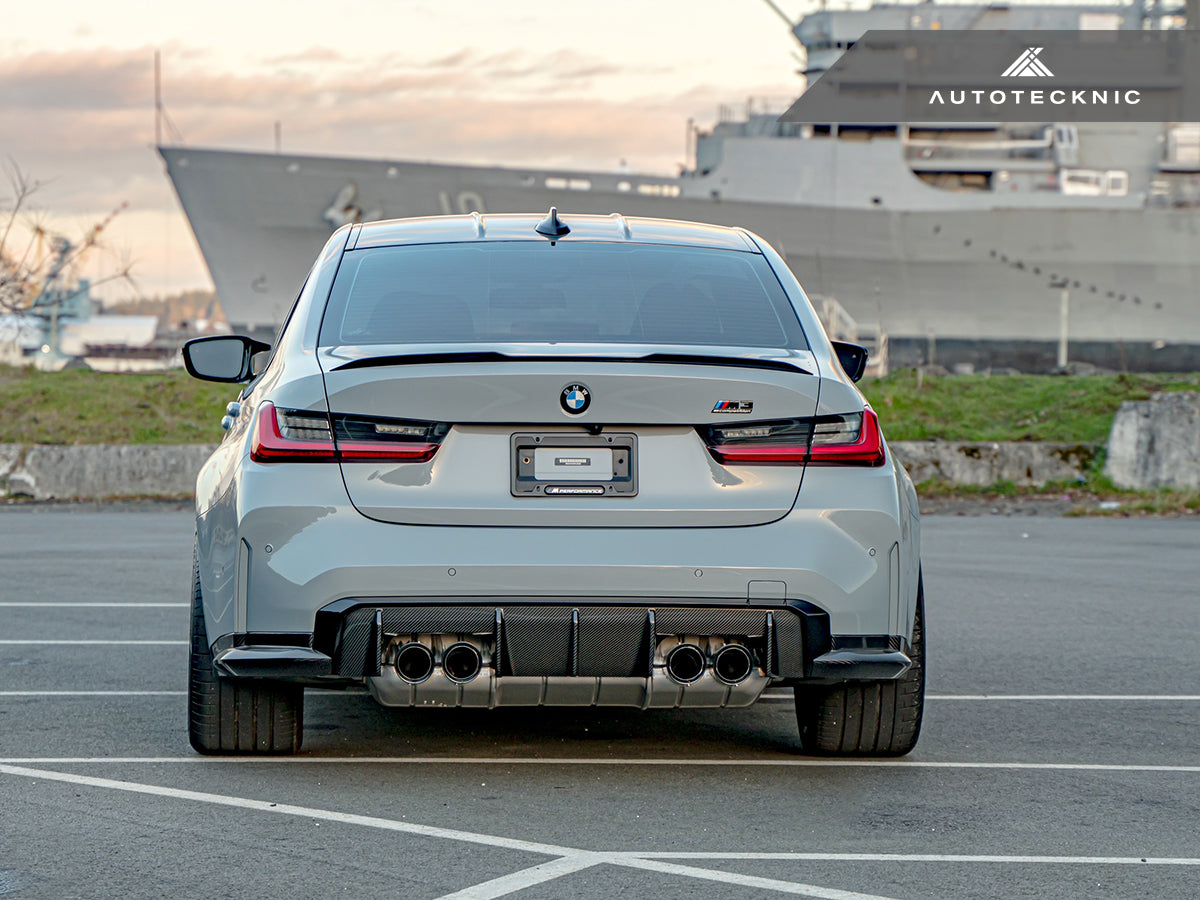 AutoTecknic Dry Carbon Performante Rear Diffuser - BMW G80/ G81 M3 | G82/ G83 M4