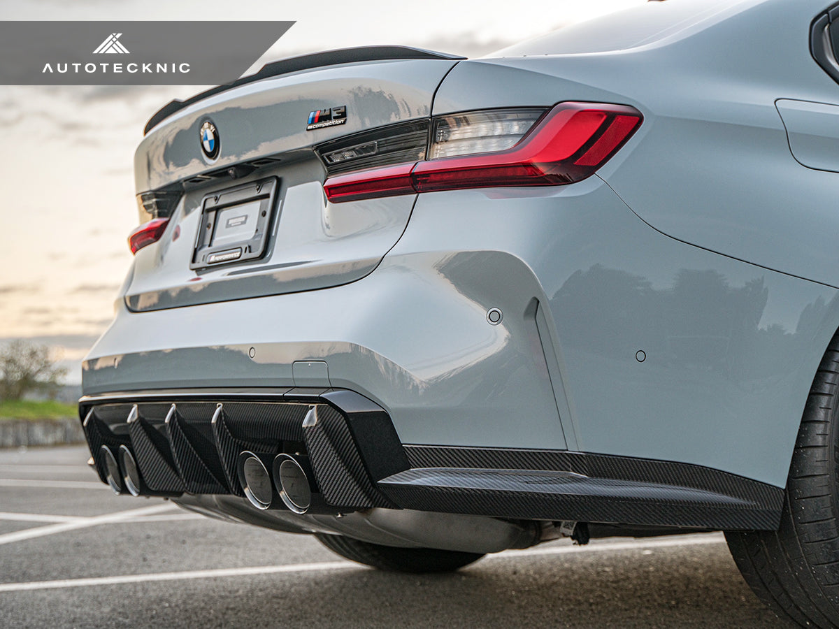AutoTecknic Dry Carbon Performante Rear Diffuser - BMW G80/ G81 M3 | G82/ G83 M4