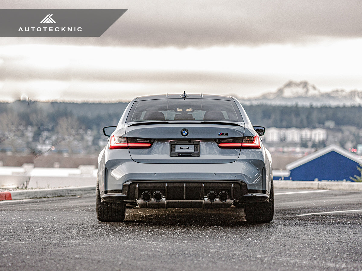AutoTecknic Dry Carbon Performante Rear Diffuser - BMW G80/ G81 M3 | G82/ G83 M4