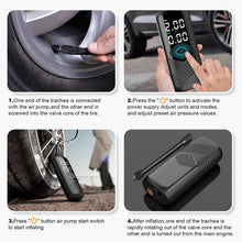 Load image into Gallery viewer, Intelligent Tire Pump for Cars