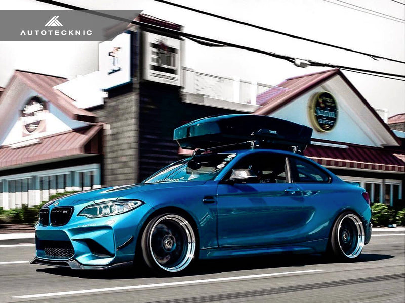 AutoTecknic Dry Carbon Canard Set - BMW F87 M2 | M2 Competition