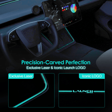 Load image into Gallery viewer, Laser-Carved Ambient Light for Model Y Juniper Wireless Charging Port | TESERY