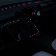 Load image into Gallery viewer, Laser-Carved Ambient Light for Model Y Juniper Wireless Charging Port | TESERY