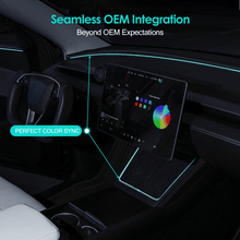 Load image into Gallery viewer, Laser-Carved Ambient Light for Model Y Juniper Wireless Charging Port | TESERY