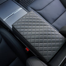 Load image into Gallery viewer, Leather Armrest Cover for Tesla Model 3 Highland / Model Y Juniper