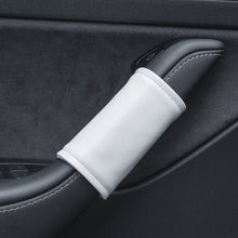 Load image into Gallery viewer, Leather Inner Door handle Cover for Tesla Model 3 Model Y (4 pcs)