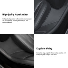 Load image into Gallery viewer, Leather Rear Door Sill Protector for Tesla Model Y 2020-2025.03