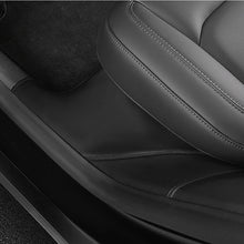 Load image into Gallery viewer, Leather Rear Door Sill Protector for Tesla Model Y 2020-2025.03