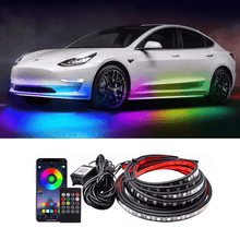 Load image into Gallery viewer, LED Chassis Ambient Lights for Tesla Model 3/Y (4PCS)