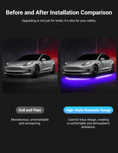 Load image into Gallery viewer, LED Chassis Ambient Lights for Tesla Model 3/Y (4PCS)