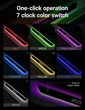 Load image into Gallery viewer, LED Colorful Lights Illuminated Door Sills for Tesla Model Y/3/S/X