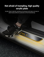 Load image into Gallery viewer, LED Colorful Lights Illuminated Door Sills for Tesla Model Y/3/S/X