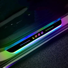 Load image into Gallery viewer, LED Illuminated Door Sill Protector for Cybertruck