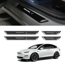 Load image into Gallery viewer, LED illuminated Welcome Pedal Door Sill Protector for Model Y / 3 | TESERY