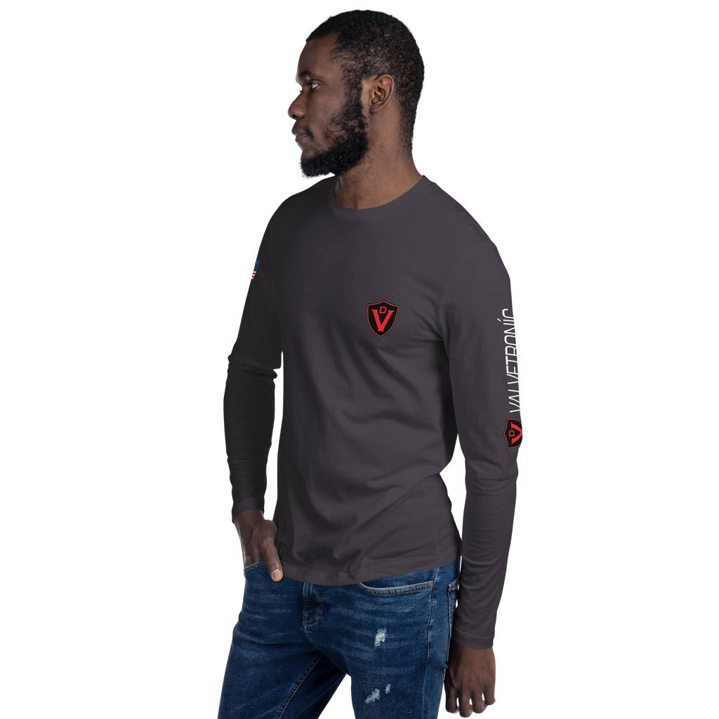 Long Sleeve Fitted Crew