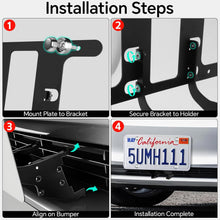 Load image into Gallery viewer, Model 3 Highland US Standard License Plate Holder | Aluminum Bracket