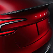 Load image into Gallery viewer, Model 3 Ludicrous Carbon Fiber Spoiler