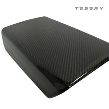 Load image into Gallery viewer, TESERY Model Y / 3 Armrest Cover - Dry Carbon Fiber Interior Mods