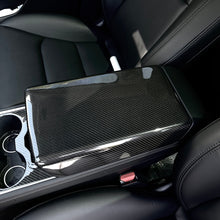Load image into Gallery viewer, TESERY Model Y / 3 Armrest Cover - Dry Carbon Fiber Interior Mods