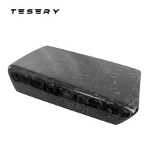 Load image into Gallery viewer, TESERY Model Y / 3 Armrest Cover - Dry Carbon Fiber Interior Mods
